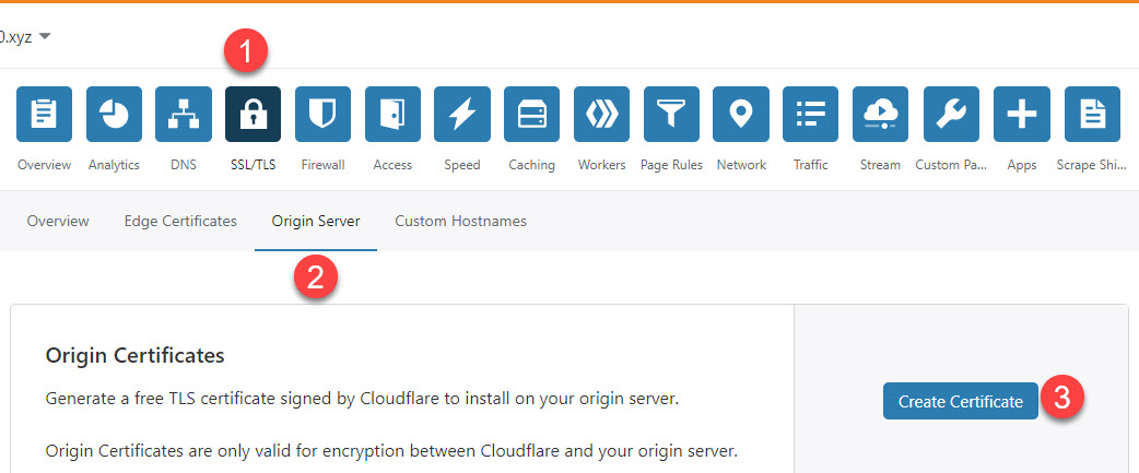 Create Pfx Certificate File For Azure Web Apps From Cloudflare Origin