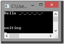Windows Explorer showing CalcLibrary.dll in the console app's output directory