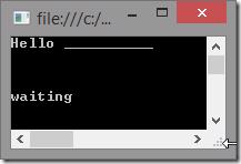 Console output still showing 'Hello _____' after changing the class library
