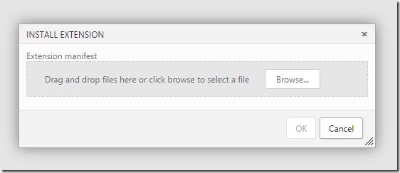 Install extension dialog in VSTS