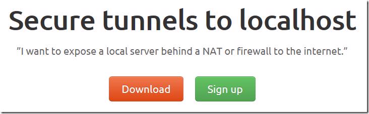 ngrok website download page