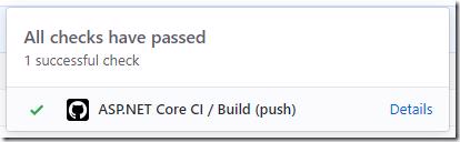 GitHub Actions workflow summary log