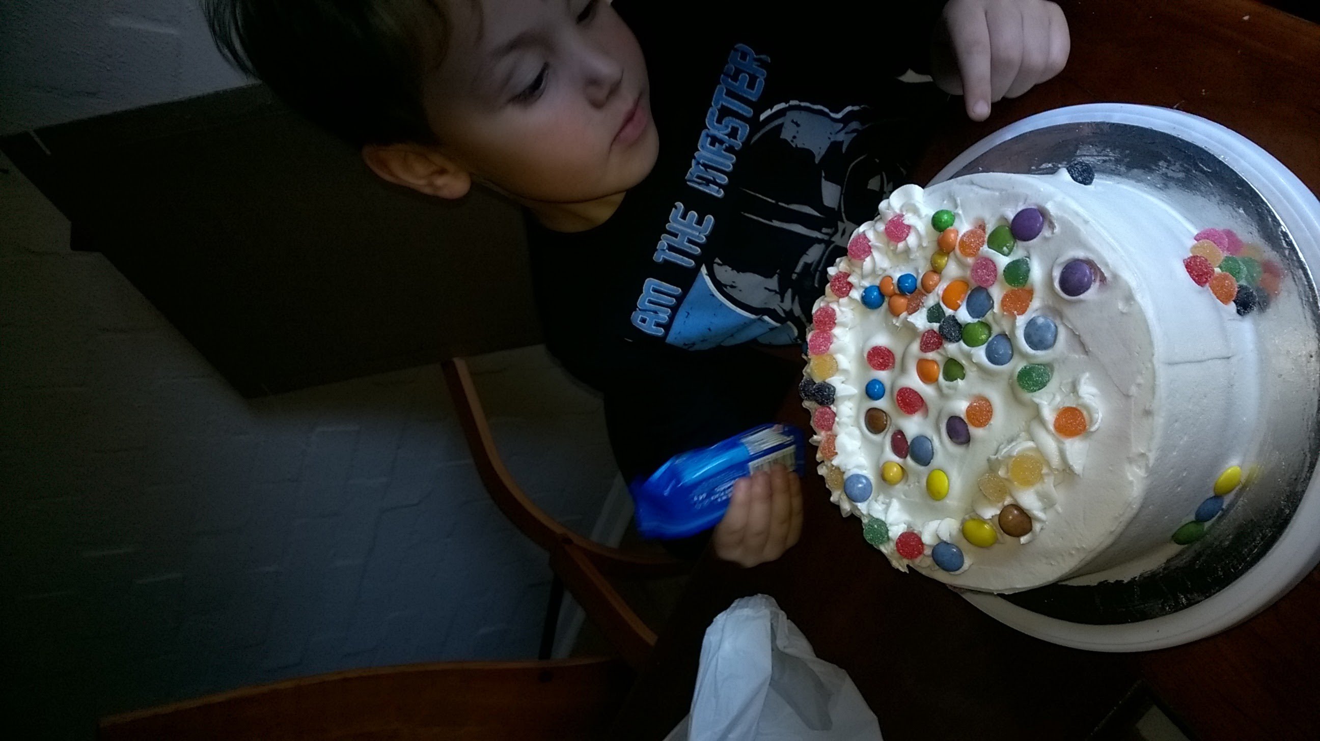 Close up of candy decorations