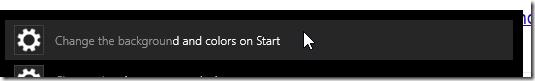 Windows 10 Start menu personalize option