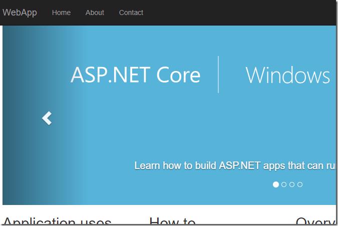 Website running successfully