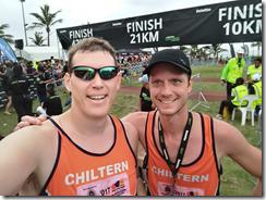Finish line photo