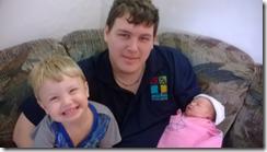 Kezren Stephanie Beeming as a baby
