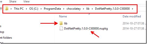 Chocolatey Package Installation
